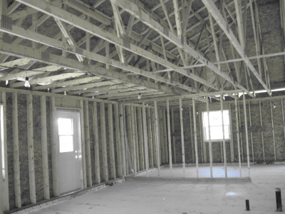 Roof trusses with large span Roof trusses with large span