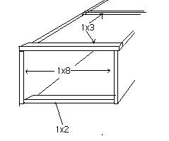 Drawing of footing forms