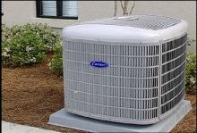 A picture of a heat pump