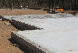 Slab foundation